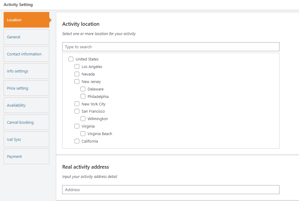 How to add new activity Image 1