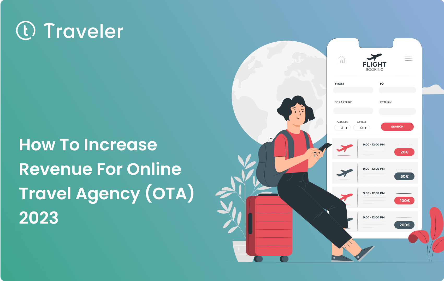 How to increase revenue for online travel agency Home