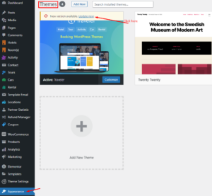 How to update theme and plugin? | TRAVELER THEME