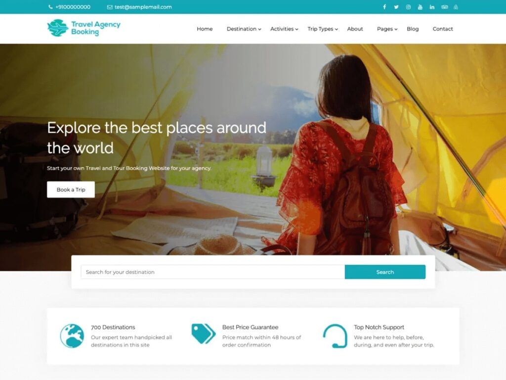 Marketing Plan for travel agency website Image 9