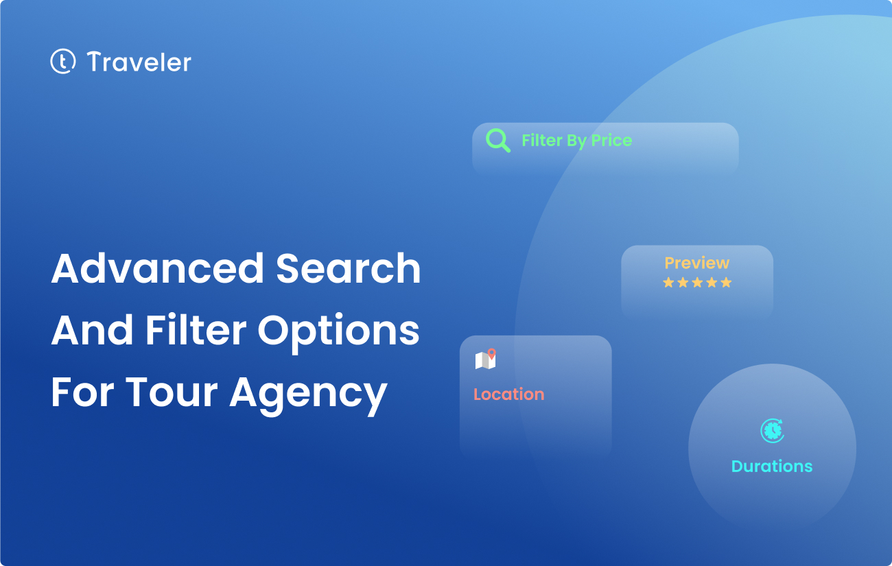 Advance Search and Filter Options Home