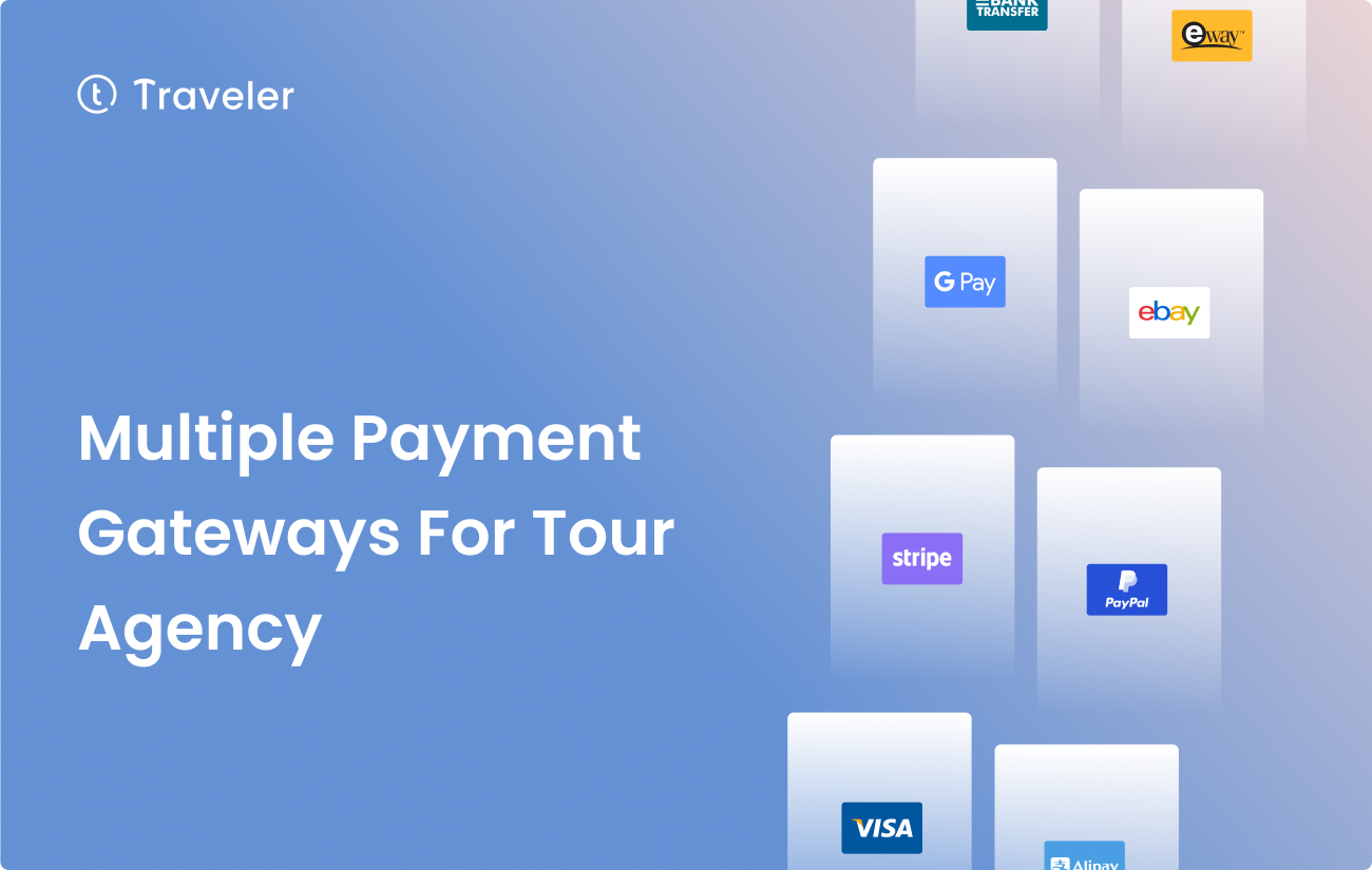 Multiple Payment Gateways for Tour Agency Home