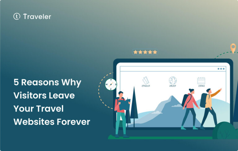5 reasons why visitors leaves your website Home
