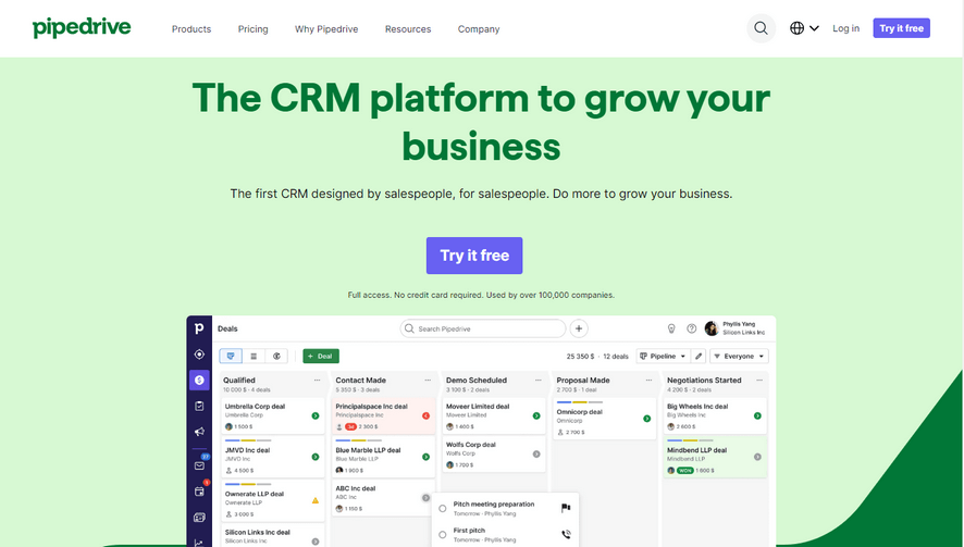 Top 5 best-performing CRM software for travel agency websites 8